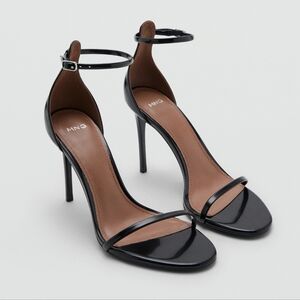 MANGO Strappy heeled sandals EU38